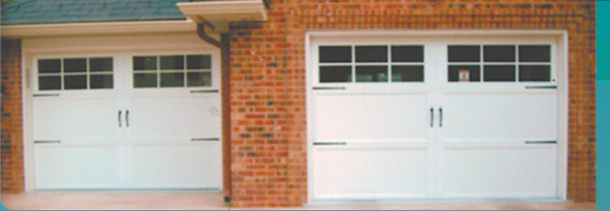 Picture of the house garage doors